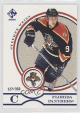 2003-04 Pacific Private Stock Reserve Blue /350 Stephen Weiss #44