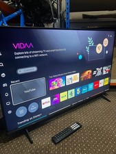 Hisense 43” QLED 2024 4k Smart Tv With Stand And Remote - immaculate condition