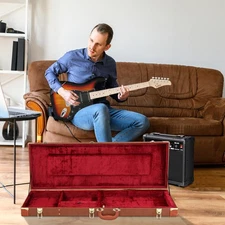 Ktaxon Full Size 41" Hard Case Hardshell for ST TL 170 Style Electric Guitar US