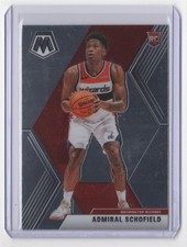 2019-20 Panini Mosaic Admiral Schofield Rookie Washington Wizards #202