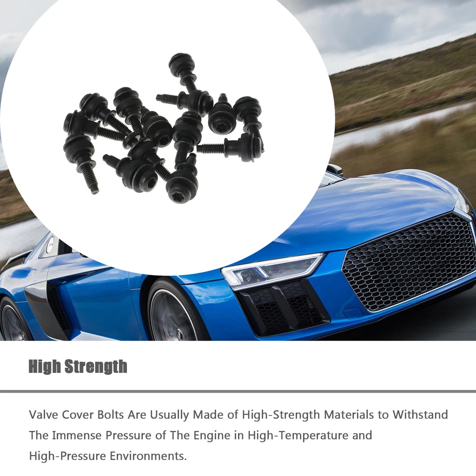 14 piezas pernos de cubierta de válvula aptos para Audi A4 A5 A6 A7 A8 Q5 S4 S5 SQ5 3,0 L V6 Foto 2 de 4