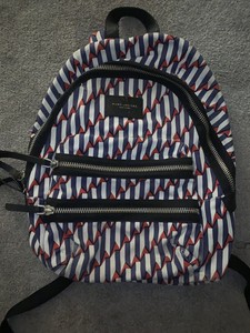 marc jacobs blue backpack