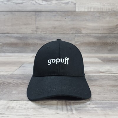 Gopuff Hat Cap Adult Mens Adjustable Strapback Embroidered Logo Casual 
