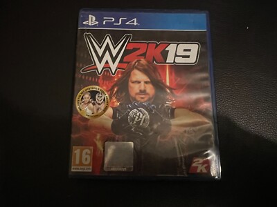 WWE 2K19 PS4 UK Very Good AJ Styles Front Cover UK
