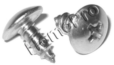 STAINLESS STEEL WINDSHIELD REAR WINDOW REVEAL MLDG CLIPS SCREWS  TRUSS