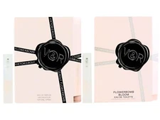 V&R VIKTOR & ROLF FLOWERBOMB + BLOOM EDT 1.2ml .04fl oz PERFUME SAMPLES TRY BOTH