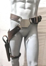 Han Solo Inspired Corellian Smuggler Holster- ROTJ -Cosplay Costume Belt Holster