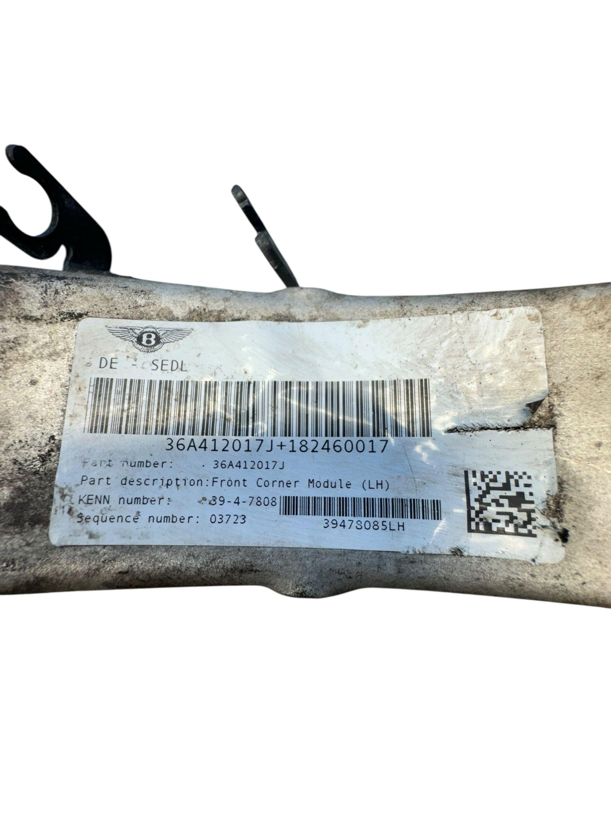 2016-2020 BENTLEY BENTAYGA OEM 4.0L AWD FRONT LEFT WHEEL KNUCKLE *SCRAPE* *26K*