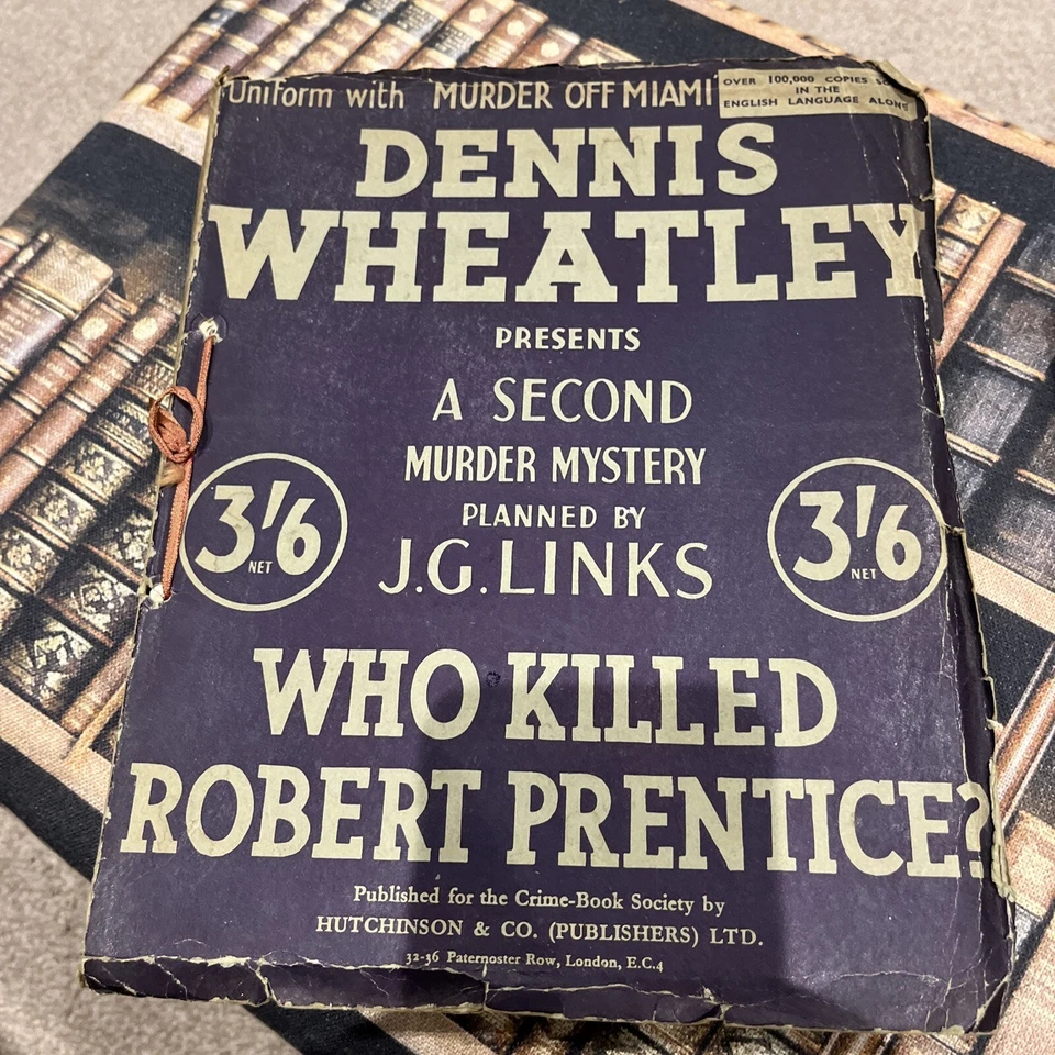 Dennis Wheatley 2nd &3rd Murder Mysteries - Image 2 of 4