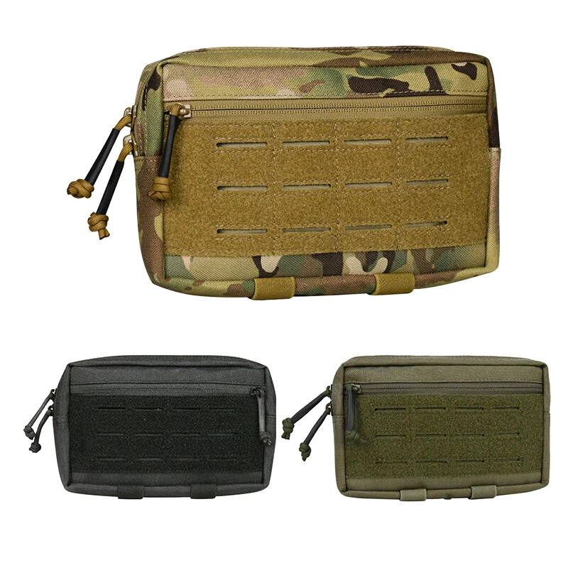 Tactical MOLLE Vest Pouch for Outdoor Gear and Tools  