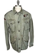 Ralph Lauren Cotton Combat Jacket Military Field Size XL