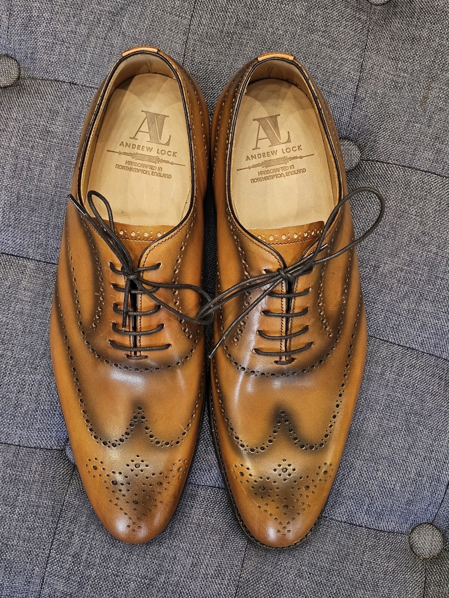 New Joseph Cheaney & Sons Wholecut Oxford Shoes Goodyear Welt Made