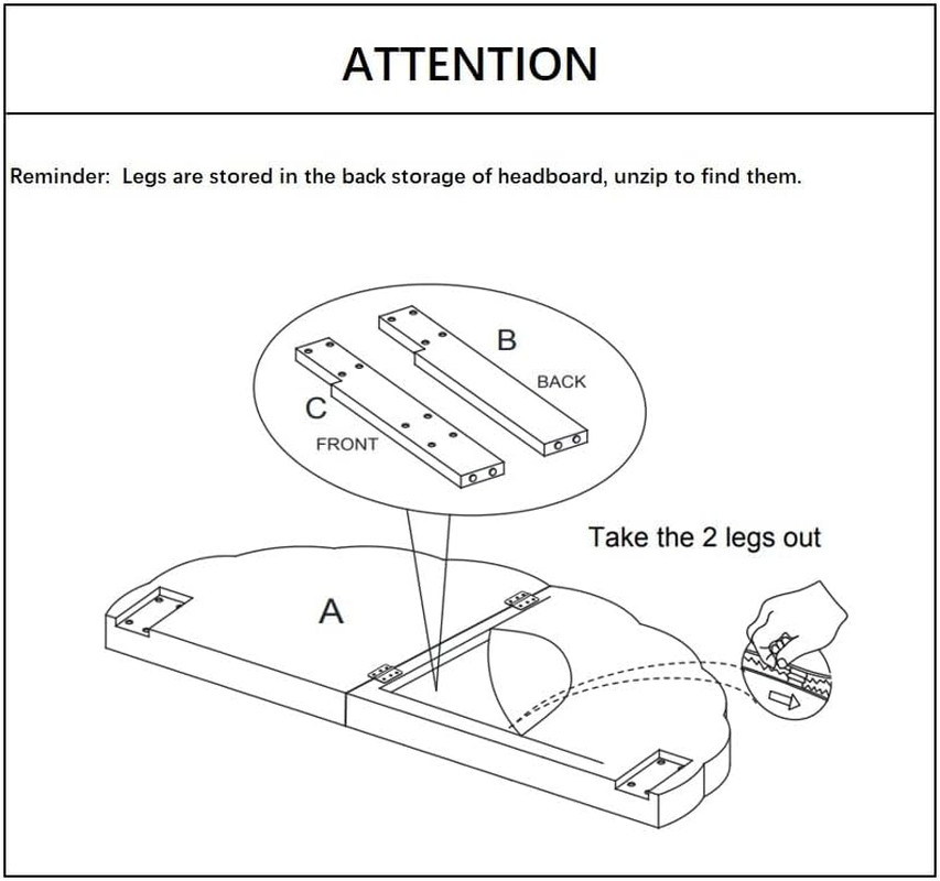 Stunning Crown Design King Headboard, Upholstered Soft Velvet Petal Pattern Head