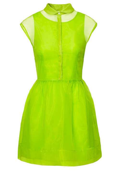Купить H\u0026M TREND RARE NEON GREEN SHEER 