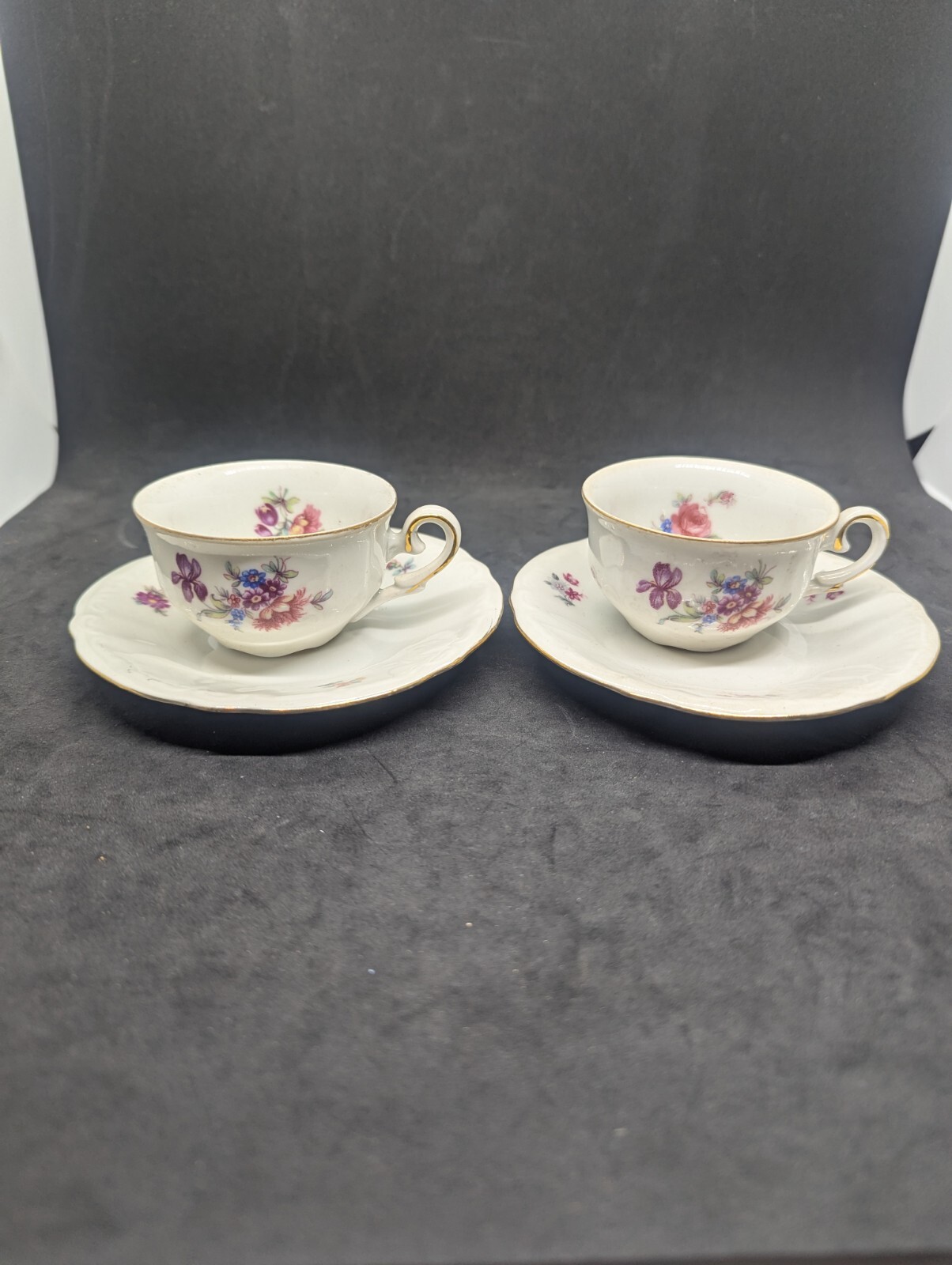2 IJB Tea Cup And Saucer Set Germany U.S. Zone