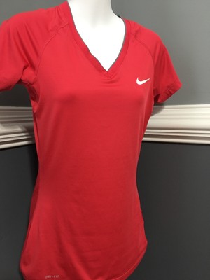 nike womens v neck t shirt