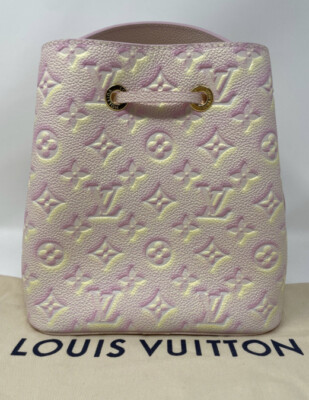 LIMITED Empreinte NWT LOUIS VUITTON STARDUST PINK NEO NOE TOTE BAG PURSE  M46174 