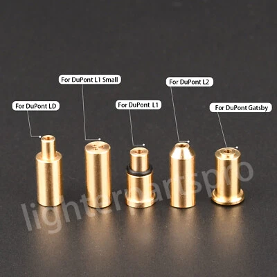 For All S.T DuPont lighters, 5pcs different styles reusable gas refill adapters