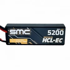 SMC 2S Hardcase LiPo Battery w/ XT60 Connector (7.4V/5200mAh/100C)
