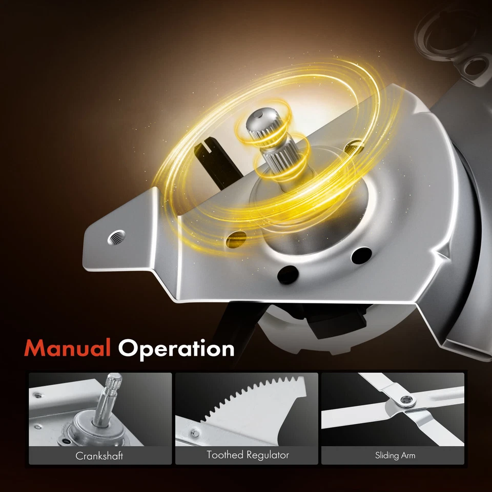 Regulador de ventana manual delantero derecho para camioneta Chevy C10 C20 GMC Suburban Foto 4 de 4