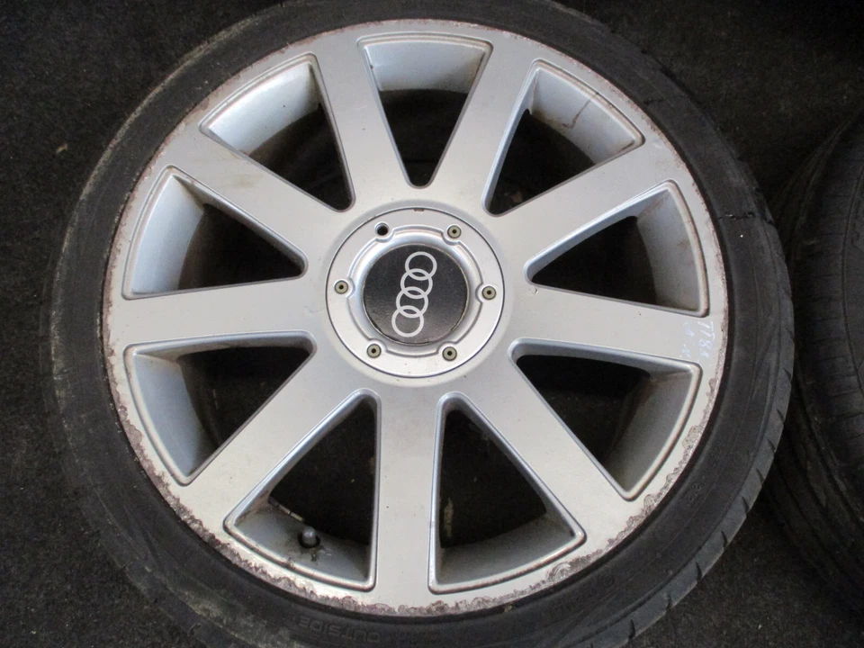 18" Alufelgen Sommerreifen 225 40 Audi A3 S3 8L TT 8N 8x18 5x100 5x112 - Bild 4 von 4