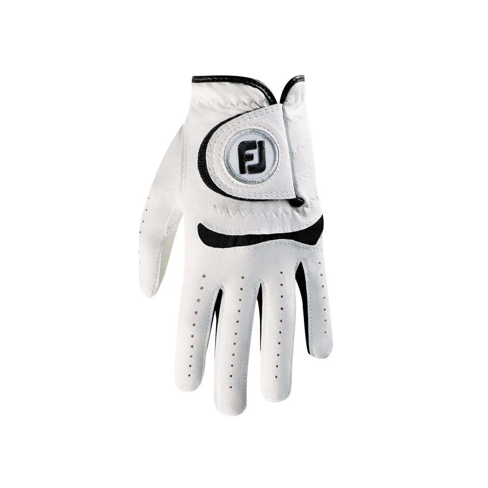 Перчатка для гольфа FootJoy Junior (белая) белая средняя/большая левая - Изображение 3 из 4