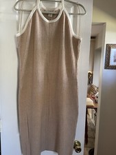 C&C California sleeveless sweater dress NWT L