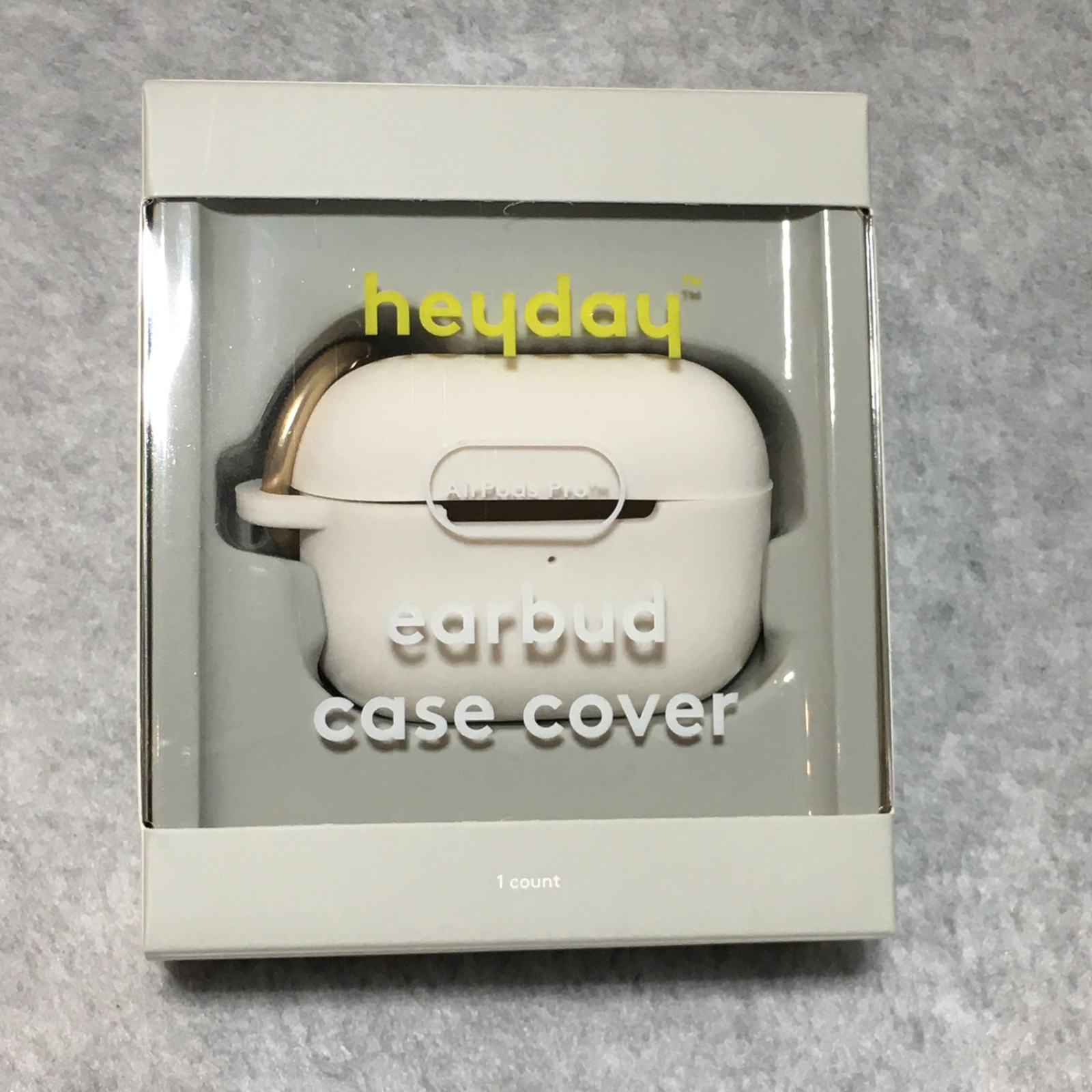 Heyday AirPods Pro Earbud Case Cover Stone White eBay
