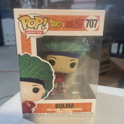 ドラゴンボールZ ブルマ フィギュア 707 FUNKO POP Funko Pop! Animation: Dragon Ball Z Bulma #707 Vinyl Figure | eBay