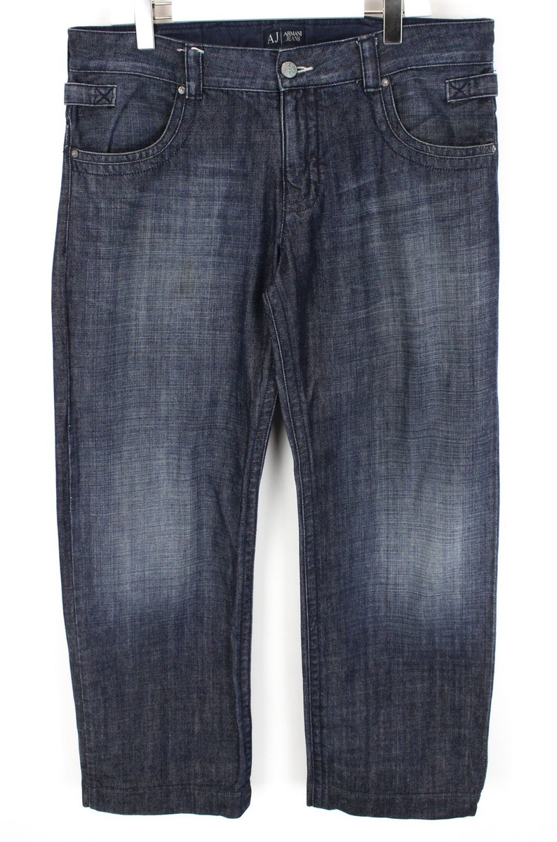 ARMANI　JEANSアルマーニジーンズ） パンツTno54 ARMANI JEANS Jeans Men's EU 54 Regular Fit Whiskers Casual