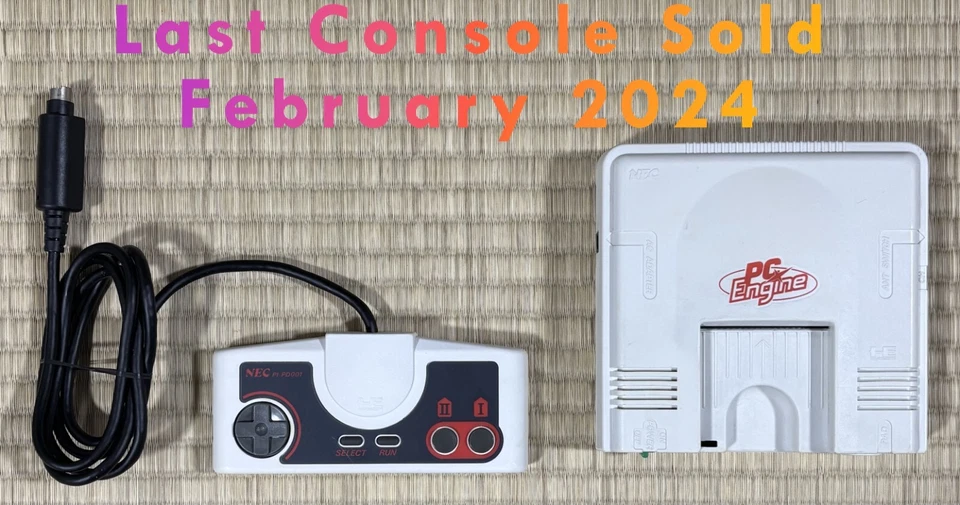 NEC PC Engine Console + Controller Set + Fully Working - Japan Import - Imagen 2 de 4