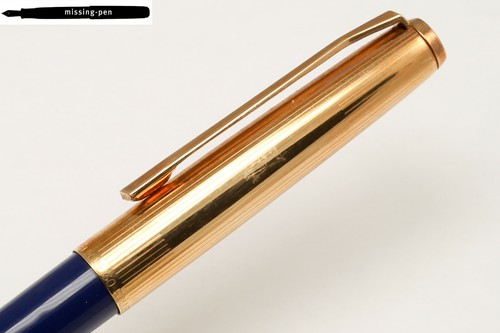 Very Rare Pelikan Ballpoint Pen R30 Sapphire Blue - Gold / Rolled Gold (1960's) - Picture 8 of 8