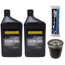 Proven Part Oil Filter Fuel Treatment 2 Quarts 15W50 Oil Fits Briggs 491056