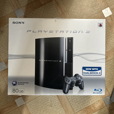 Sony Playstation 3 PS3 Spielkonsole 80GB ohne Controller Ersatz Konsole