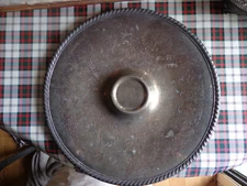  Vintage Wm Rogers Silverplate by International Silver Tray for Chip and Dip Set