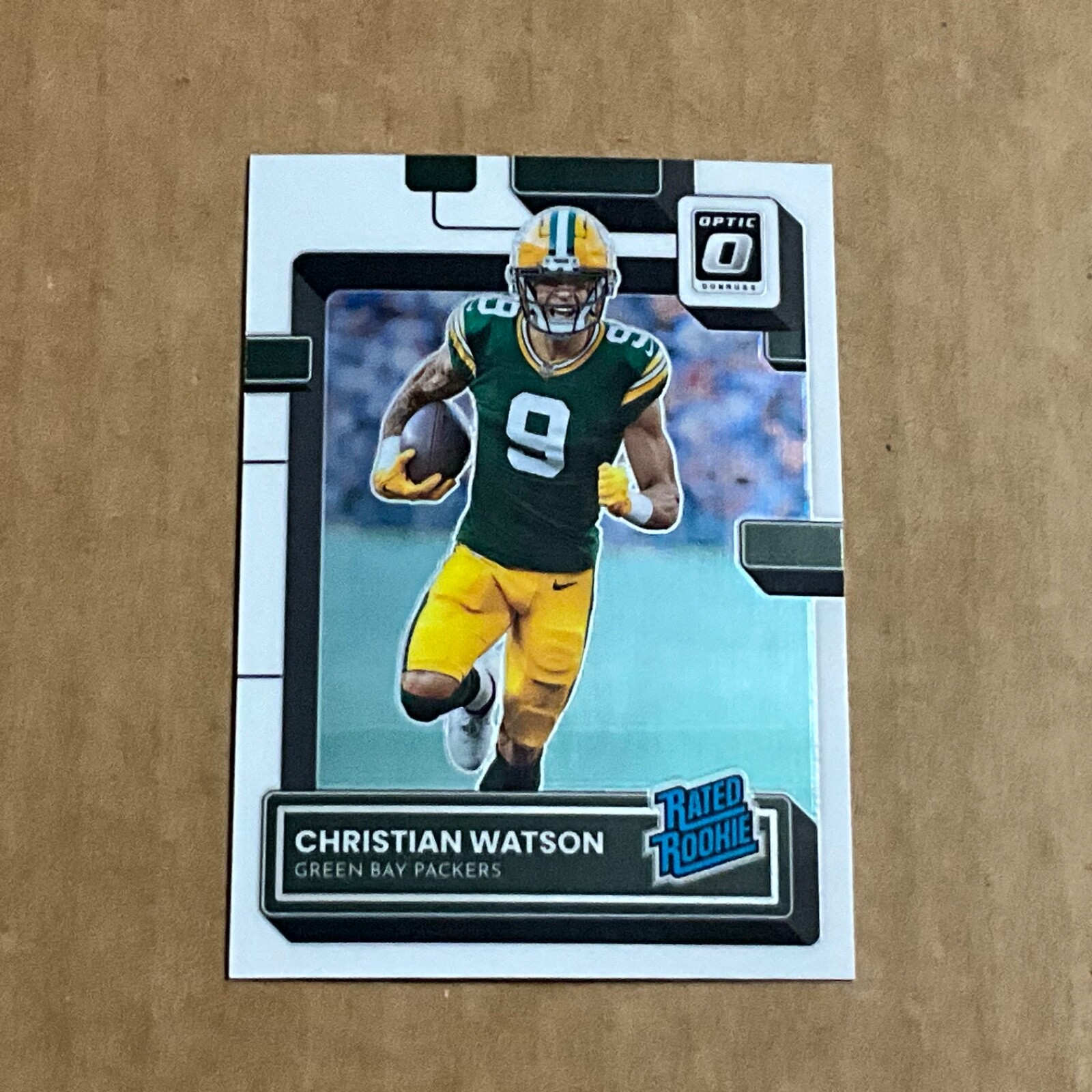 2022 Donruss Optic Christian Watson #219 Rated Rookie Packers 