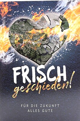 Prezzeluna Lustige Trennungskarte – „We Never Liked Him Anyway“ Als Humorvolle Aufmunterung
