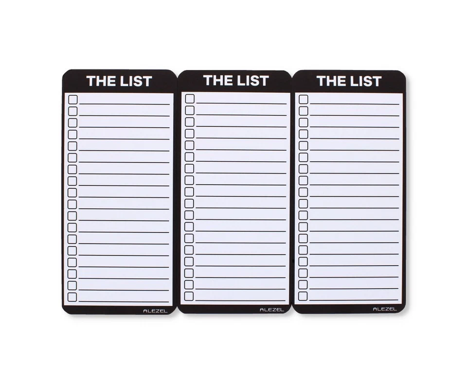 180 Sheets Magnetic Fridge To Do List Memo Notice 3 Year+ Supply 17cm x 8cm UK - Image 4 of 4