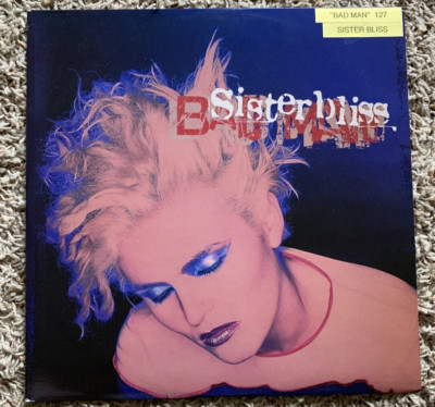 Sister Bliss   Bad Man Record Vinyl 12'' 1996 Single (3 Mixes) UK Import Dido VG+