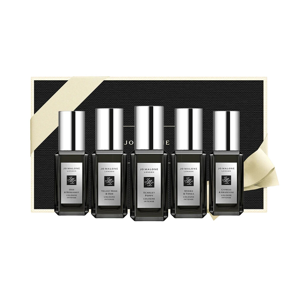 Jo Malone Cologne Intense Collection 5PC SET 0.3 oz each Spray NIB