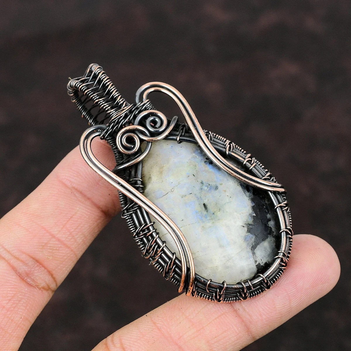 Rainbow moonstone jewelry deals