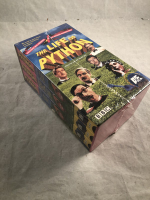 Monty Python: The Life of Python Boxed Set Of 3 VHS Celebrating 30 Years NEW