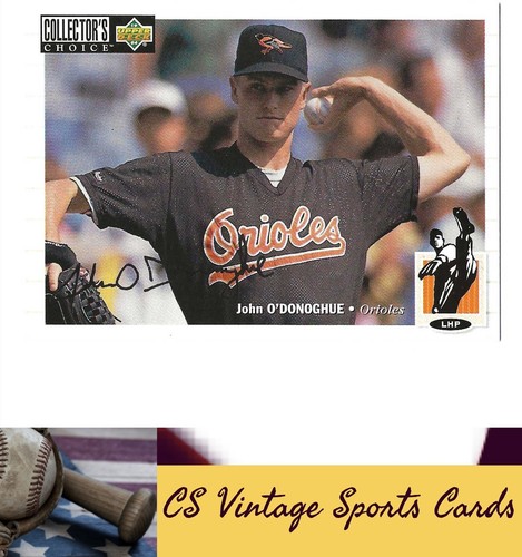 1994 Collector's Choice #217 John O'Donoghue Silver Signature | eBay