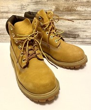 Timberland Kids Size 2 M Premium Boots Wheat 6"