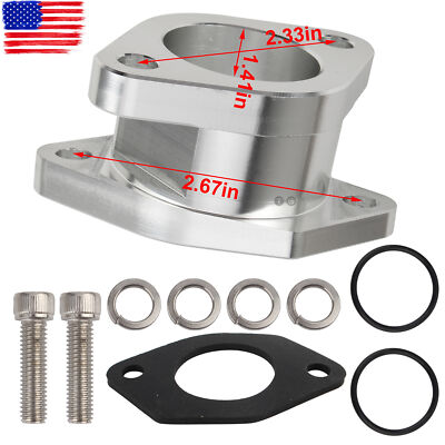 for Yamaha Warrior 350 YFM350X ATV Carburetor Intake Manifold Boot CNC Aluminum