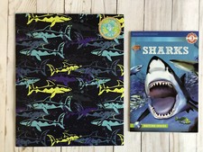 Shark 3 Hole Punched Folder  Sharks Nature Series Ppbk Book Back To School Read