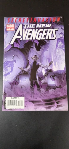 The New Avengers #40 Second Printing Variant (Marvel Comics June 2008)