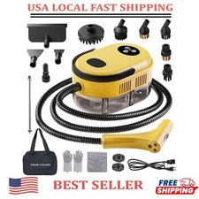 Fast Heating Handheld Steam Cleaner - 15-in-1 High Pressure for Home  Car