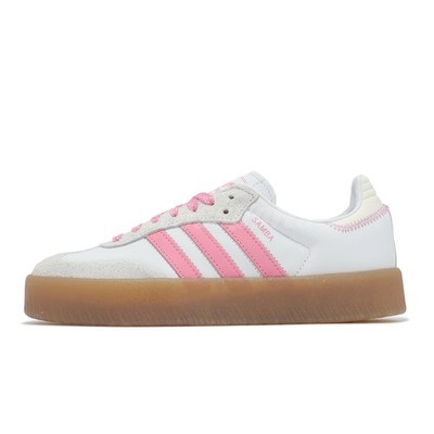 adidas Originals Sambae W White Bliss Pink Women Platform Casual Shoes  IE9109 | eBay