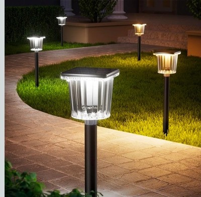 HIGH-Power 2-in-1 Warm&Cold,8 Pack Super Bright Solar Lights Outdoor IP65 Wat...